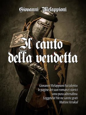 cover image of Il canto della vendetta